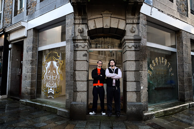 Devanture du Despiertos Shop, Saint-Brieuc